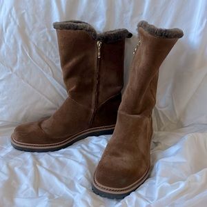 J. McLaughlin winter boots, size 9, brown